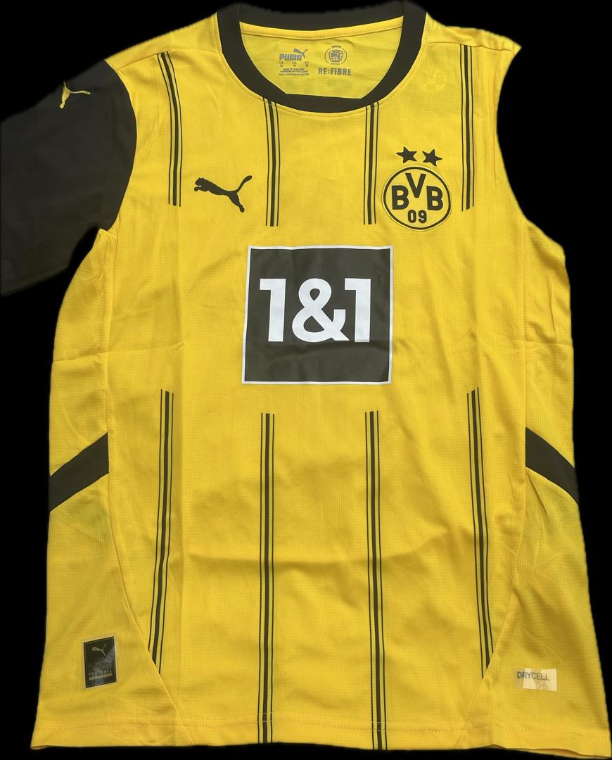 Dortmund Yellow and black Home jersey M