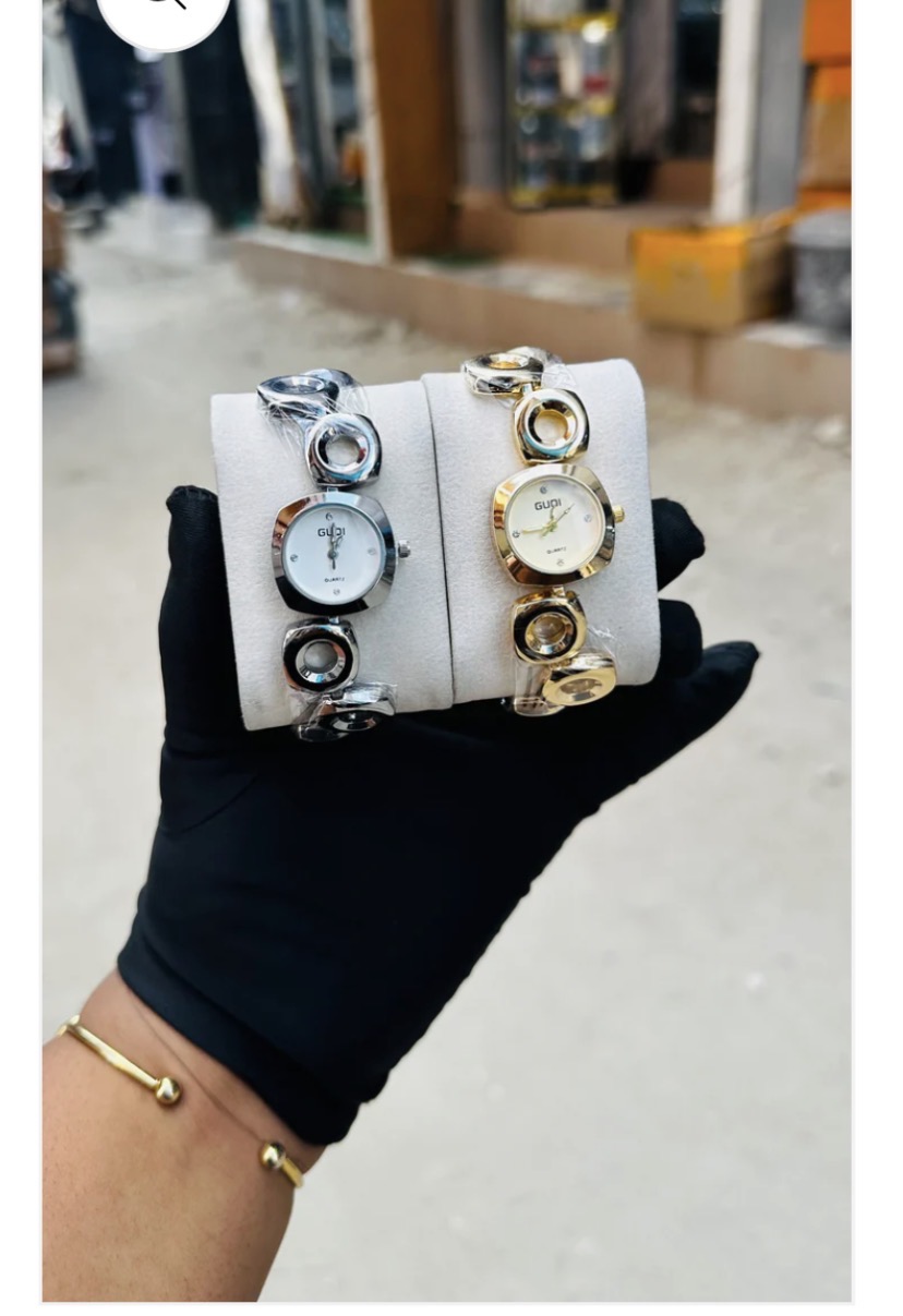 Buy Silver stylish wristwatch in Bonny Island