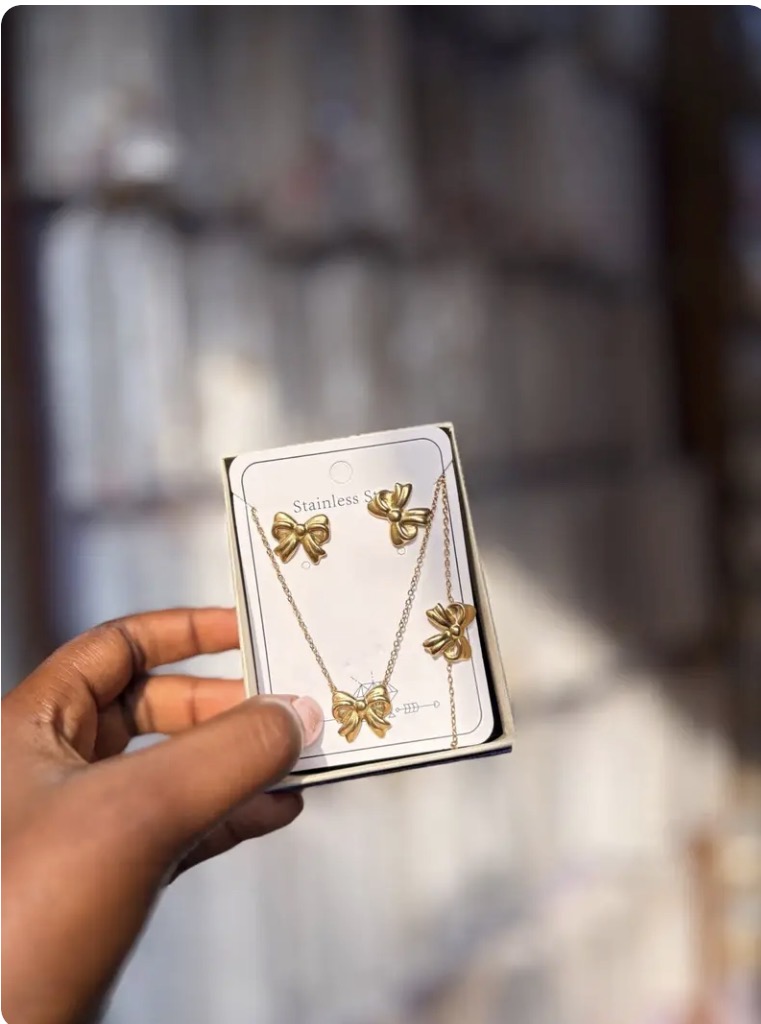 Buy 3in1 mini jewelry set (gold) in Bonny Island