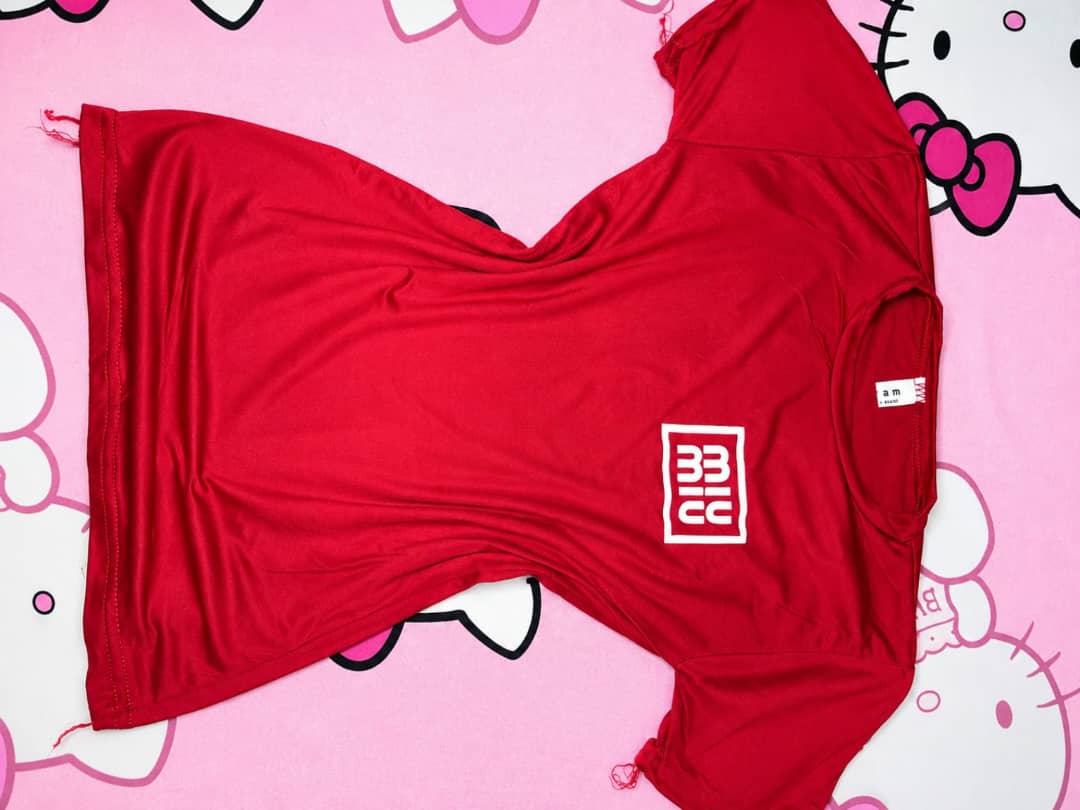 Red minmin basic top