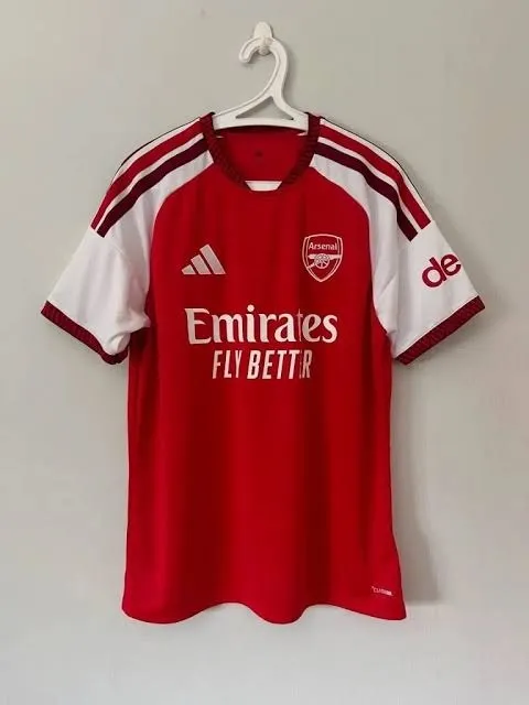 Arsenal 2026/27 Home Jersey – Red & White