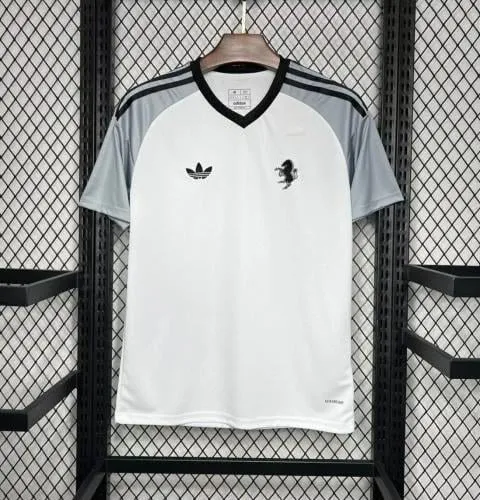 Buy Adidas White & Grey Horse Logo Jersey – 2024/25 Kit (Size L) in Bonny Island