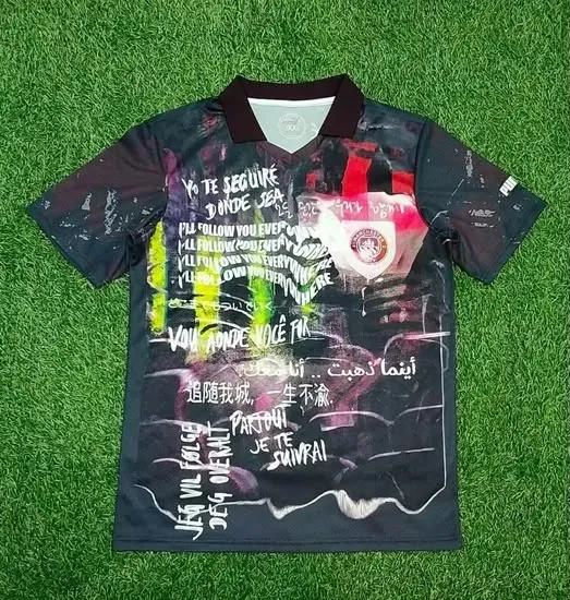 Buy Manchester City Special Edition Jersey – “I’ll Follow You Everywhere” (Size M) in Bonny Island