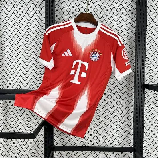 Buy Bayern Munich Red & White Home Jersey – Adidas (Size S) in Bonny Island